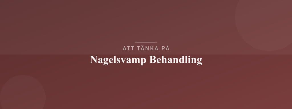 Vanliga misstag med nagelsvamp behandling