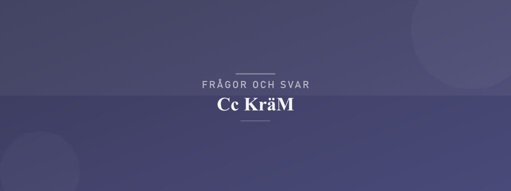 Vanliga frågor om cc kräm