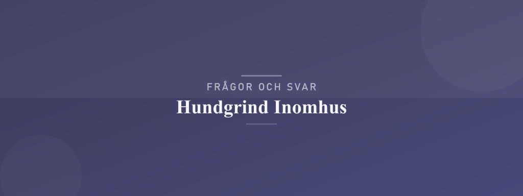 Vanliga frågor om hundgrind inomhus