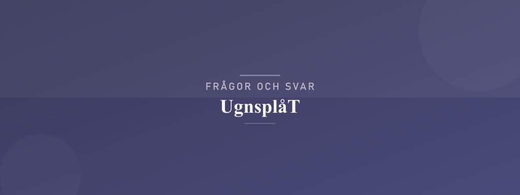 Vanliga frågor om ugnsplåt