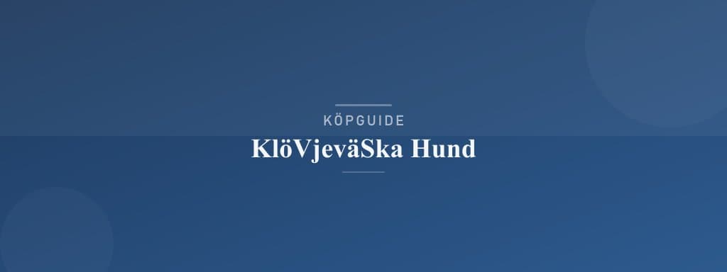 Välj rätt klövjeväska hund