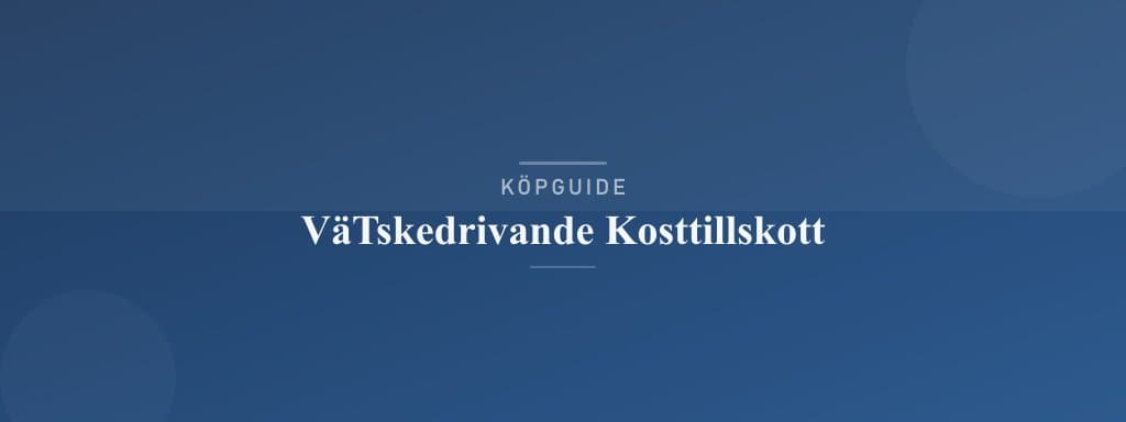 Välj rätt vätskedrivande kosttillskott