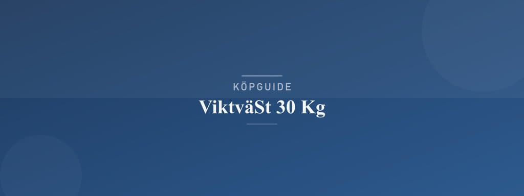 Välj rätt viktväst 30 kg