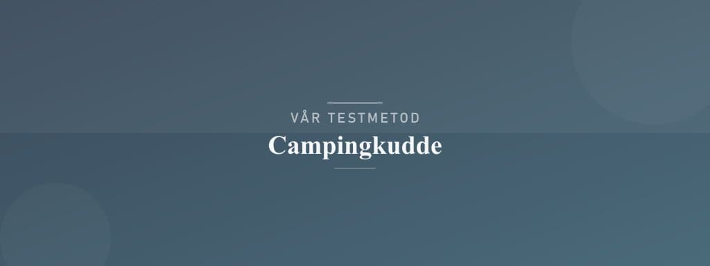 Så testar vi campingkudde