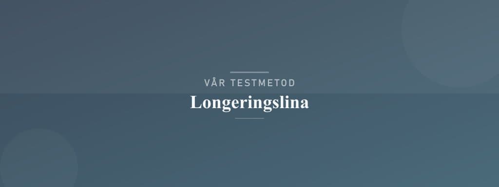 Så testar vi longeringslina