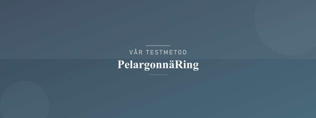 Så testar vi pelargonnäring