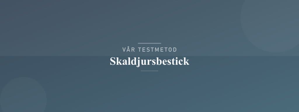 Så testar vi skaldjursbestick