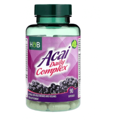 Holland & Barrett Acai Daily Complex – Budgetalternativ – acaikapslar bäst i test 2026