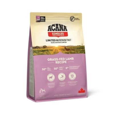 Acana Dog Singles Grass-fed Lamb – Enkelt proteinval – acana hundfoder bäst i test 2026