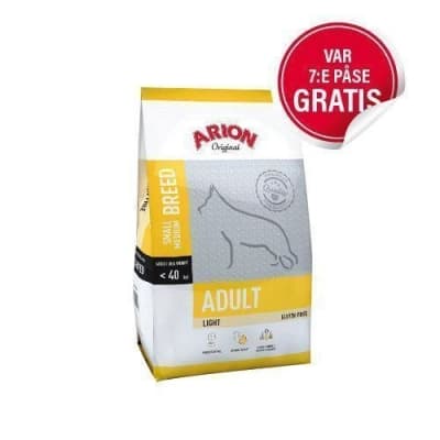 Arion Adult Light Small/medium Breed – Bäst i test – arion hundfoder bäst i test 2026