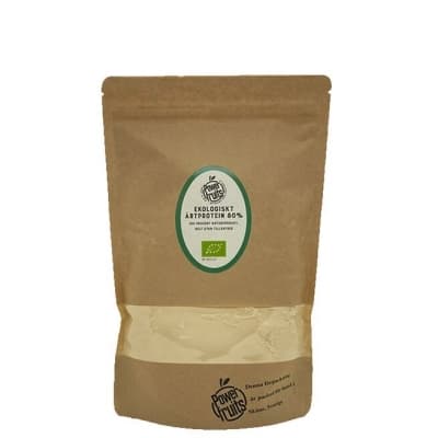 Powerfruits Ekologiskt ärtprotein 500 G – Mest allsidig – ärtprotein bäst i test 2026