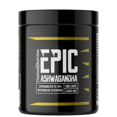 Chained Nutrition Epic Ashwagandha – Populär bland kunder – ashwagandha kapslar bäst i test 2026