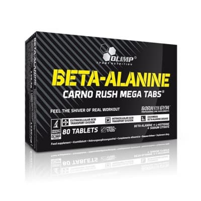 Olimp Sports Nutrition Beta-alanin Carno Rush Pwo 80 Tabs – Toppkapslar – beta-alanin bäst i test 2026