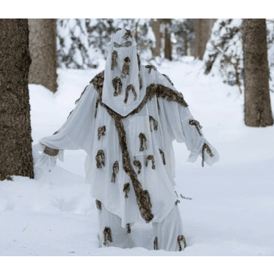 Ghosthood Snow-hoodie Reversibel Camo – Smartaste dubbelsida – camouflagekläder snö bäst i test 2026