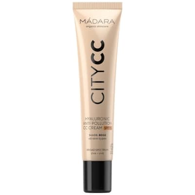 Mádara City Cc Hyaluronic Anti-pollution Cc Cream Spf15 40 Ml Beige – Skyddar mot miljö – cc kräm bäst i test 2026