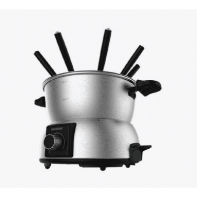 Cecotec Elektrisk Fondue Fun Gourmetfondue Silver – Lättast att diska – elektrisk fonduegryta bäst i test 2026