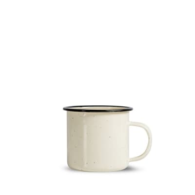 Sagaform Doris Emaljmugg 35 Cl Beige – Retrodesignvinnare – emaljmuggar bäst i test 2026