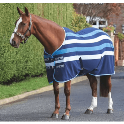 Shires Fleecetäcke Tempest Newmarket - Blå – Bäst i test – fleecetäcke häst bäst i test 2026