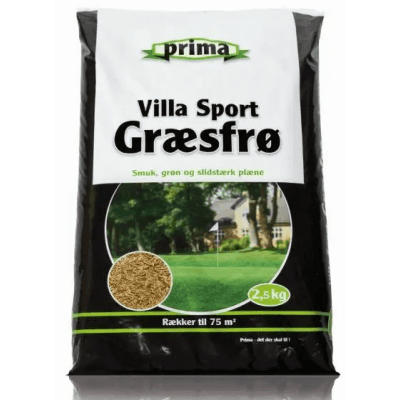 Prima Villa Sport Gräsfrö 2,5kg – Bäst i test – gräsfrö bäst i test 2026