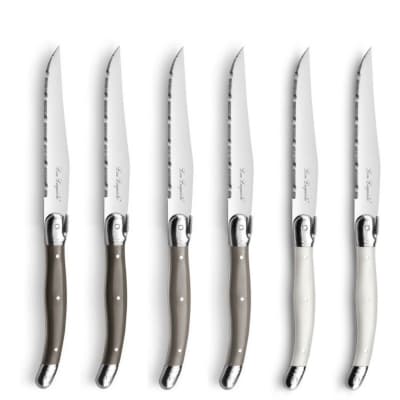 Lou Laguiole Tradition Grillknivar Mix 6-pack – Stilrenast – grillkniv bäst i test 2026
