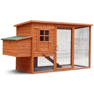 Hönshus Med Hönsgård | Lättstädat | Färdig Byggsats | 2x0 – Städvänligast – hönshus bäst i test 2026