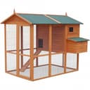 Hönshus Med Hönsgård