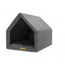 Pethome Ljudisolerande Dog Kennel Ljus / Mörkgrå, S-l Storlek