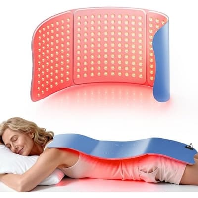 Hello Face Rödljus-terapimatta – Prisvänligast – inframadrass bäst i test 2026