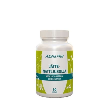 Alpha Plus Jättenattljusolja 90 Kapslar – Veganskt toppval – jättenattljusolja bäst i test 2026