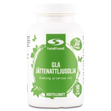 Healthwell Gla Jättenattljusolja Kapslar
