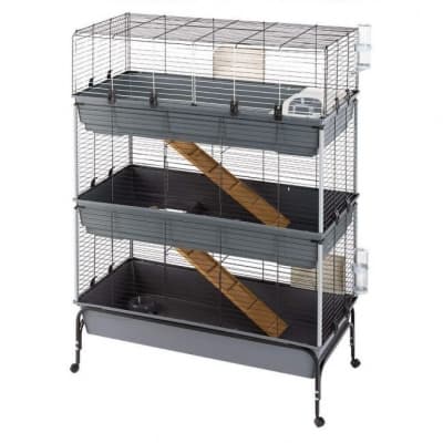 Ferplast Rabbit 120 Tris 118x58x166 Cm – Toppklassval – kaninbur inne bäst i test 2026