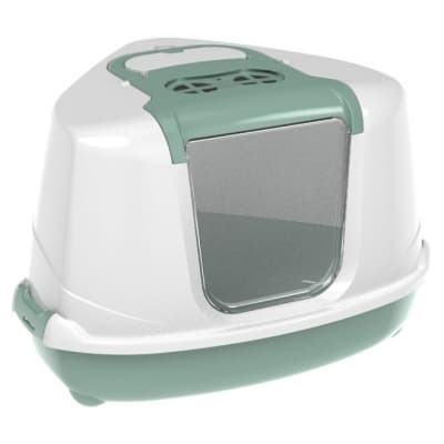 Moderna Flip Kattlåda Hörn 56 X 45 X 39 Cm – Hörnsmart val – kattlåda bäst i test 2026