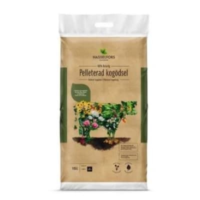 Pelleterad Kogödsel 15 L – Lyxigaste valet – kogödsel bäst i test 2026