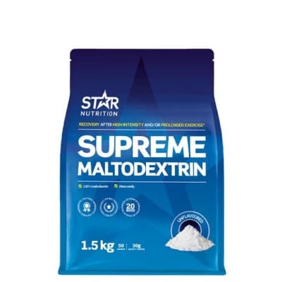 Star Nutrition Supreme Maltodextrin Sportdryck Pulver 1 – Toppval maltodextrin – kolhydratspulver bäst i test 2026