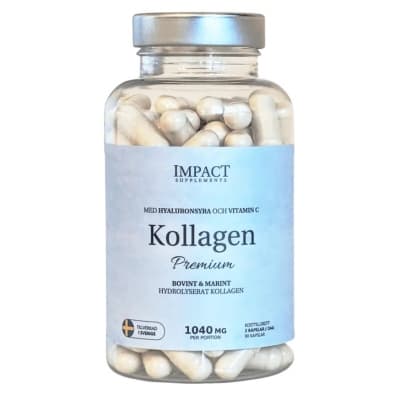 Impact Supplements Kollagen Premium – Nagelproffs – kollagen för huden bäst i test 2026