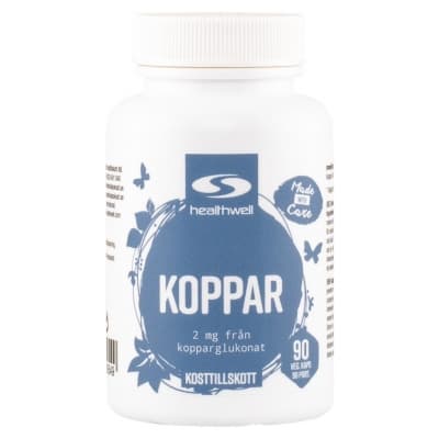 Healthwell Koppar – Bäst i test – koppartabletter bäst i test 2026