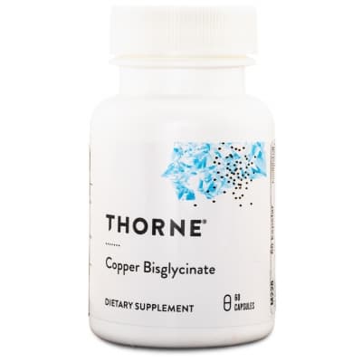 Thorne Copper Bisglycinate – Toppklassval – koppartabletter bäst i test 2026