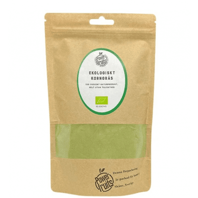 Powerfruits Ekologisk Korngräs – Största förpackning – korngräs bäst i test 2026