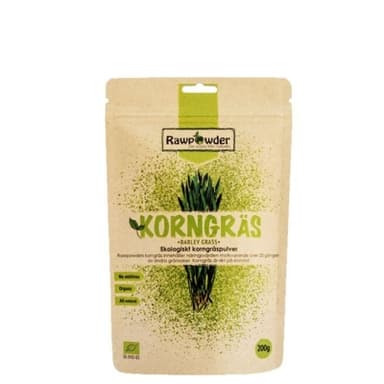Rawpowder Ekologiskt Korngräs 200 G