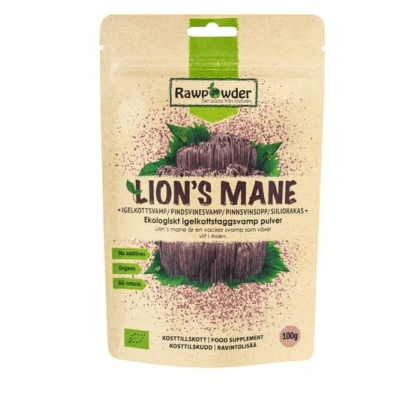 Rawpowder Lions Mane 100 G – Billigaste valet – lion's mane kosttillskott bäst i test 2026
