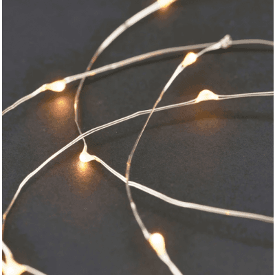 Ljusslinga 10m Silver 80 Ljus - House Doctor – Finaste nyansen – ljusslinga inomhus bäst i test 2026