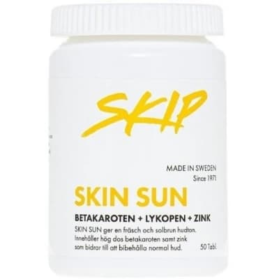 Skip Nutrition Skip Skin Sun 50 Tabletter – Toppskydd inför sol – lykopen bäst i test 2026