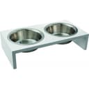 Matbar Med 2 Rostfria Skålar