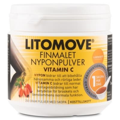 Litomove Nyponulver – Tryggt basval – nyponpulver bäst i test 2026