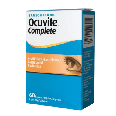 Ocuvite Complete Kapslar 60 St – Budgettipset – ögonvitamin bäst i test 2026