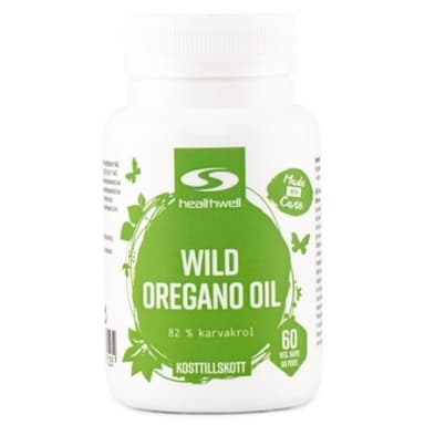 Healthwell Vild Oreganoolja Kapslar