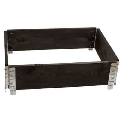 Odlingslåda Pallkrage, Svart 60x80cm – Budgetfavorit – pallkragar bäst i test 2026