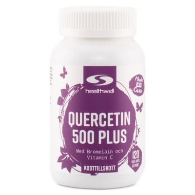 Healthwell Quercetin 500 Plus – Bäst i test – quercetin bäst i test 2026