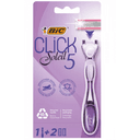 Bic Click 5 Soleil Rakhyvel För Kvinnor 1+2