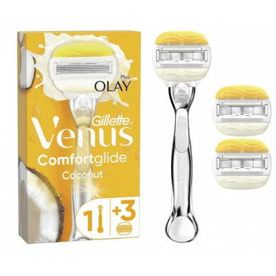 Gillette Venus Comfortglide Coconut Plus Olay Rakhyvel 3 Blad – Bäst i test – rakhyvel dam bäst i test 2026